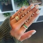 925 Silver Half/Half Graduated Diamond Wrap Ring - Image 9