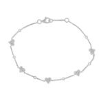 925 Silver Heart Bracelet - Image 3