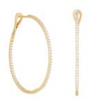 925 Silver Infinity Hoops