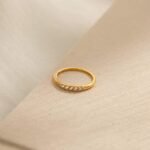 925 Silver Lace Diamond Ring