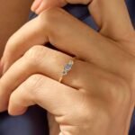 925 Silver Lavender Sapphire Band Ring