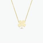 925 Silver Leaf Clover Charm Necklace - Image 3