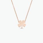 925 Silver Leaf Clover Charm Necklace - Image 2
