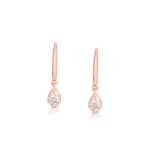 925 Silver Lily Huggies - Image 2