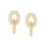 925 Silver Linked Earrings