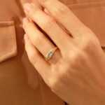 925 Silver Majestic Aquamarine Ring