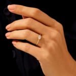 925 Silver Marquise East West Ring - Image 3