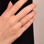 925 Silver Minimal Curved Band Ring - Image 2