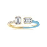 925 Silver Multi-shape Statement Cuff Ring - Image 3