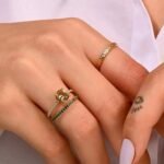 925 Silver Olive Green Sapphire Solitaire Ring - Image 4