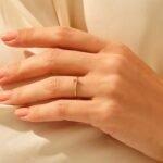 925 Silver Orange Marquise Solitaire Ring - Image 5