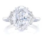 925 Silver Oval Cut Solitaire Engagement Ring - Image 2