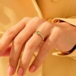 925 Silver Paraiba Art Deco Ring