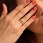 925 Silver Paraiba Art Deco Ring - Image 6