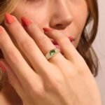 925 Silver Tourmaline Chunky Dome Ring - Image 2
