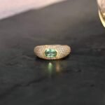 925 Silver Tourmaline Chunky Dome Ring - Image 6