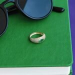 925 Silver Tourmaline Chunky Dome Ring - Image 5