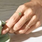 925 Silver Paraiba Oval Solitaire Ring - Image 3