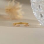 925 Silver Minimalist Open Ring - Image 7