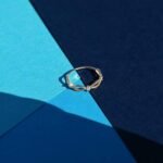 925 Silver Pave Diamond Open Marquise Ring - Image 2