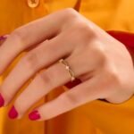 925 Silver Pave Diamond Open Marquise Ring