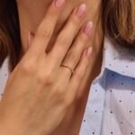 925 Silver Pave Diamond Pinched Wedding Ring - Image 4