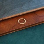 925 Silver Pave Diamond Slim Wedding Ring - Image 2