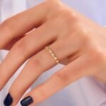 925 Silver Pave Diamond Triangle Band Ring