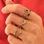 925 Silver Pave Diamond Wishbone Ring - Image 4