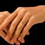 925 Silver Pear Citrine Ring