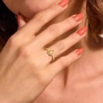 925 Silver Pear Citrine Ring - Image 3