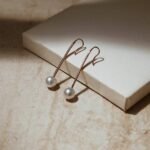 925 Silver Pearl Stick Earrings - Image 5