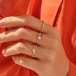 925 Silver Pink Tourmaline Flower Ring - Image 3