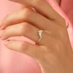 925 Silver Sunburst Stacking Ring - Image 3