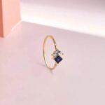 925 Silver Princess Sapphire Ring - Image 2