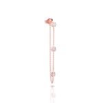 925 Silver Rose Ear Chain - Image 4