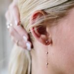 925 Silver Rose Ear Chain - Image 5
