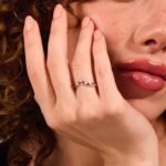 925 Silver Sapphire Stacking Ring