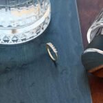 925 Silver Slanted Marquise Diamond Wedding Ring - Image 4