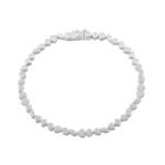 925 Silver Mixed Shape Illusion Bracelet
