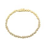 925 Silver Mixed Shape Illusion Bracelet - Image 2