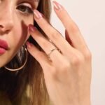 925 Silver Solo Diamond Slim Ring - Image 2