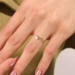 925 Silver Solo Diamond Slim Ring