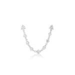 925 Silver Sparkler Double Earring - Image 3