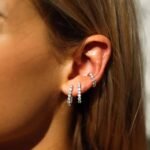 925 Silver Sparkler Ear Cuff Earring - Image 4