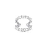 925 Silver Sparkler Split Cuff - Image 4