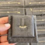 925 Silver Spike Diamond Ring - Image 5