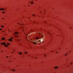 925 Silver Split Shank Bezel Promise Ring - Image 7