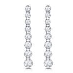 925 Silver Germain Drop Earrings - Image 2