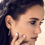 925 Silver Germain Drop Earrings - Image 3